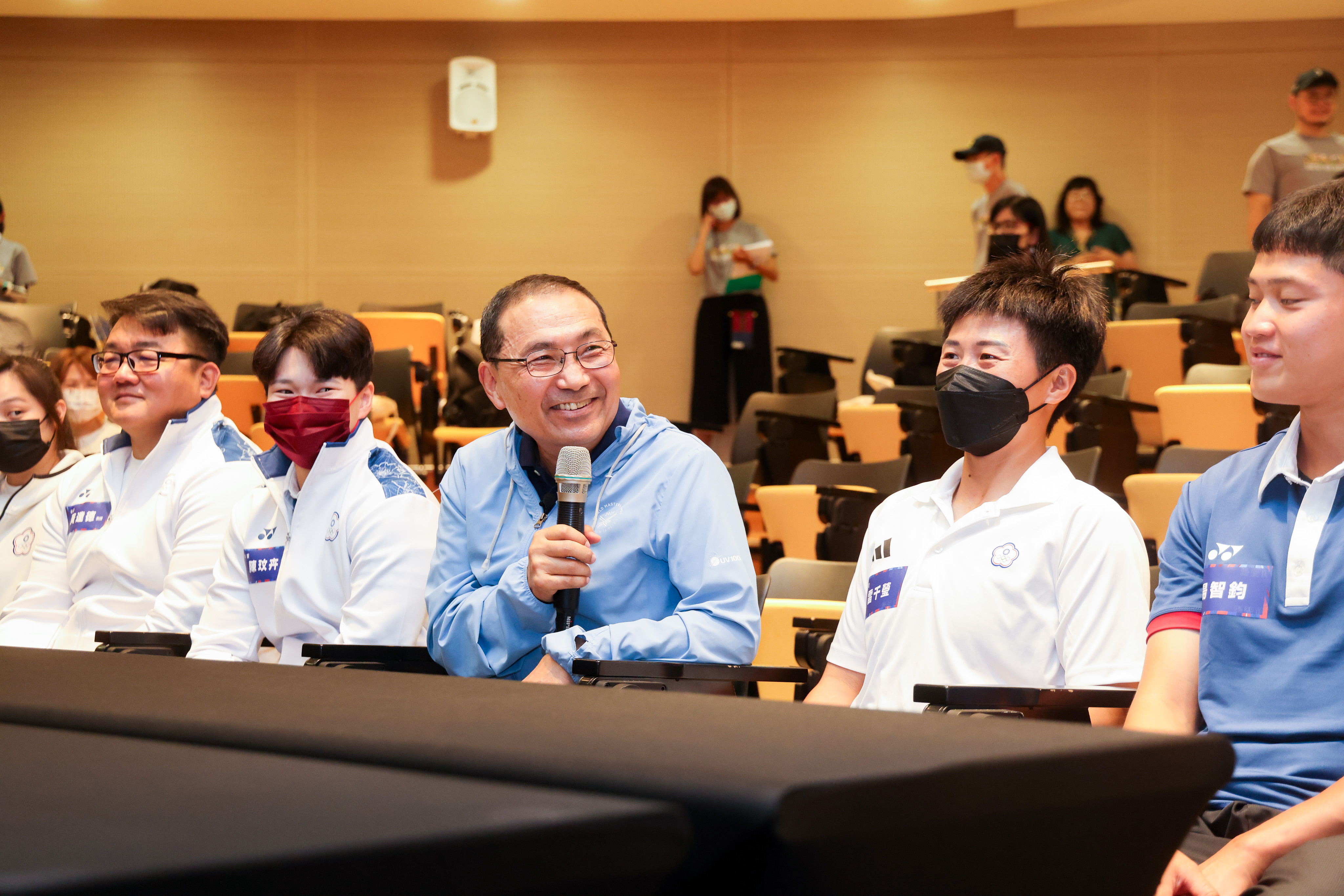 侯友宜勉勵參賽選手突破自我，再創巔峰