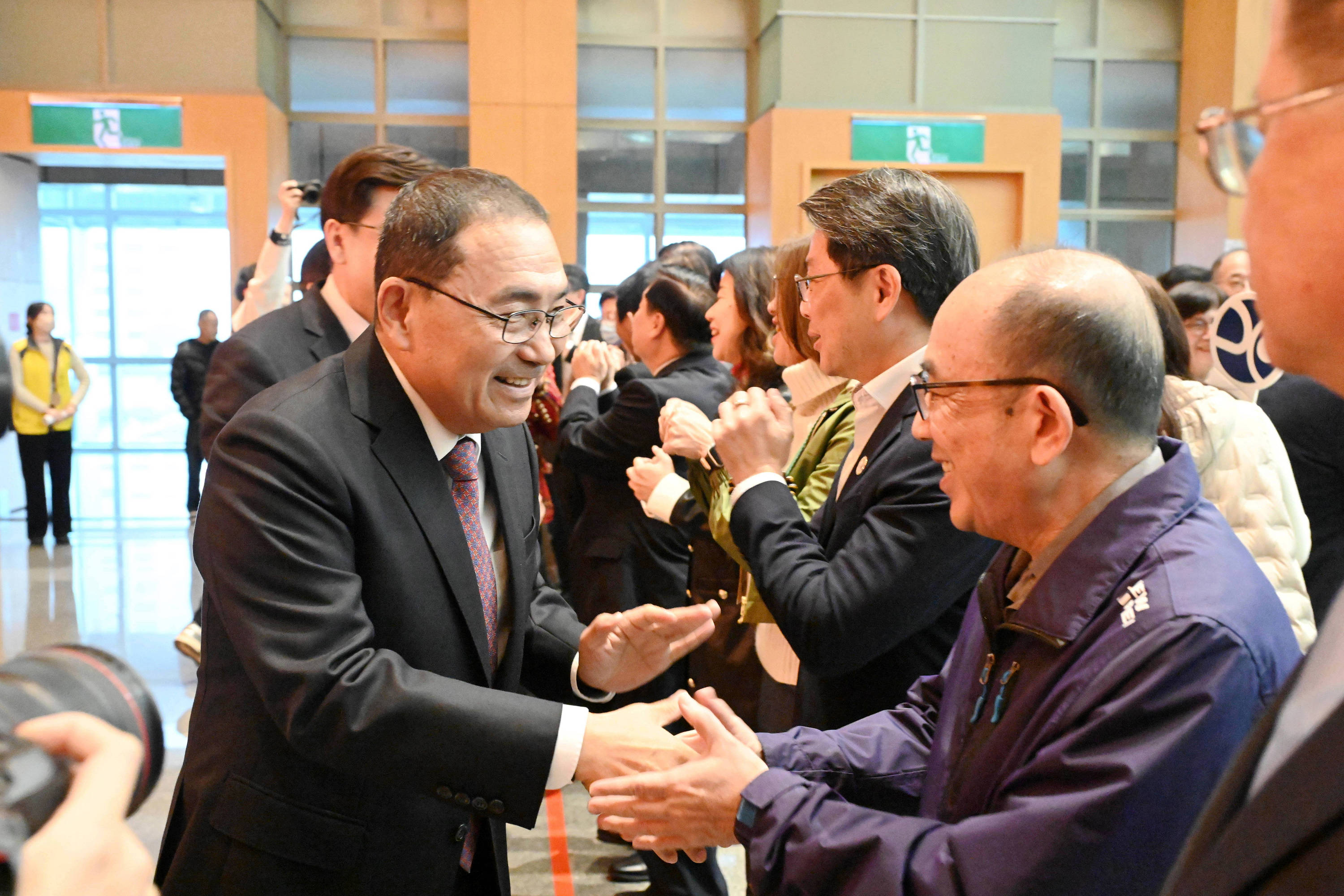 今(114)年為特殊的雙春年，侯友宜盼市府團隊用正能量為新北打拚。