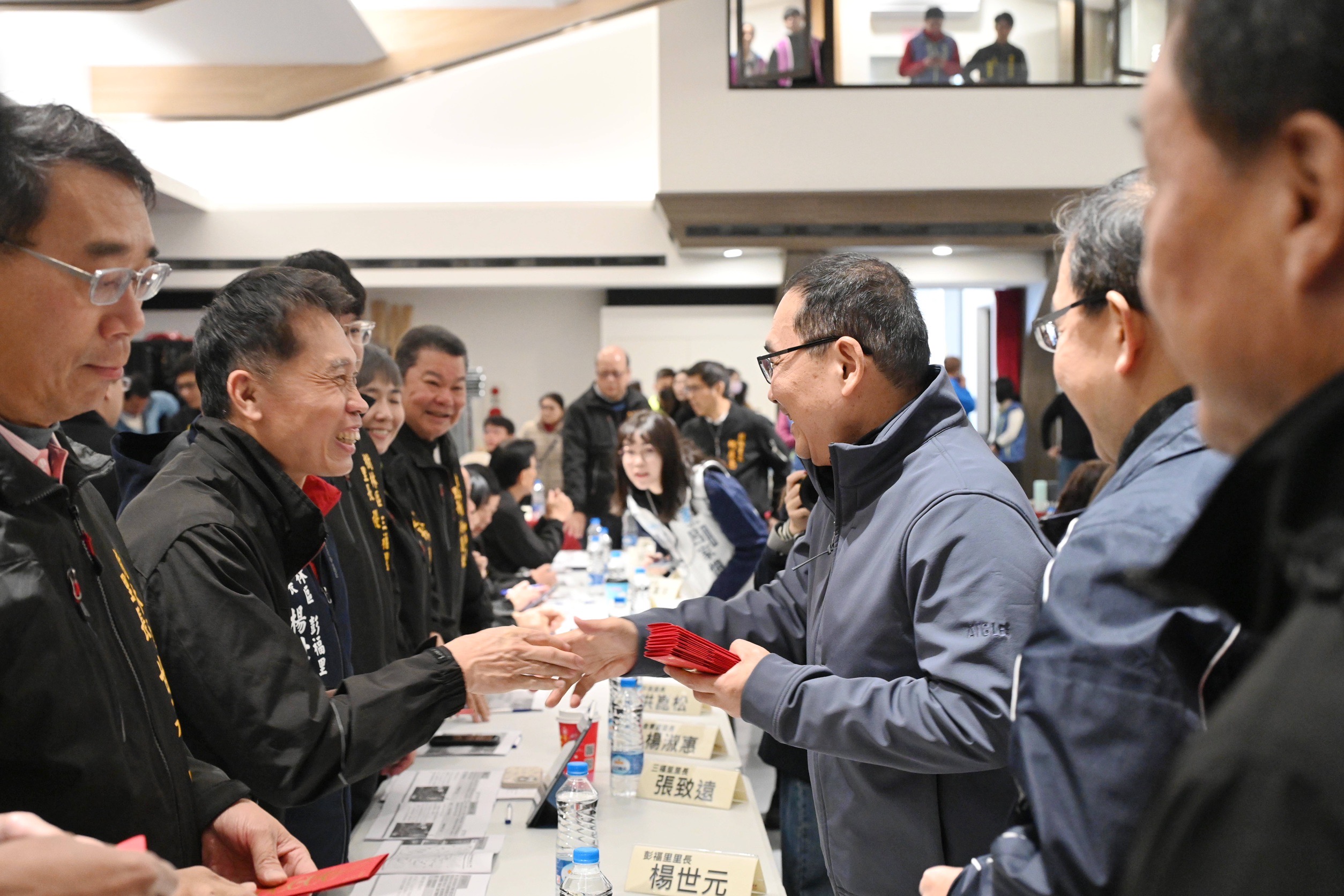  侯友宜發送新春福袋，感謝里長在第一線的辛勞付出