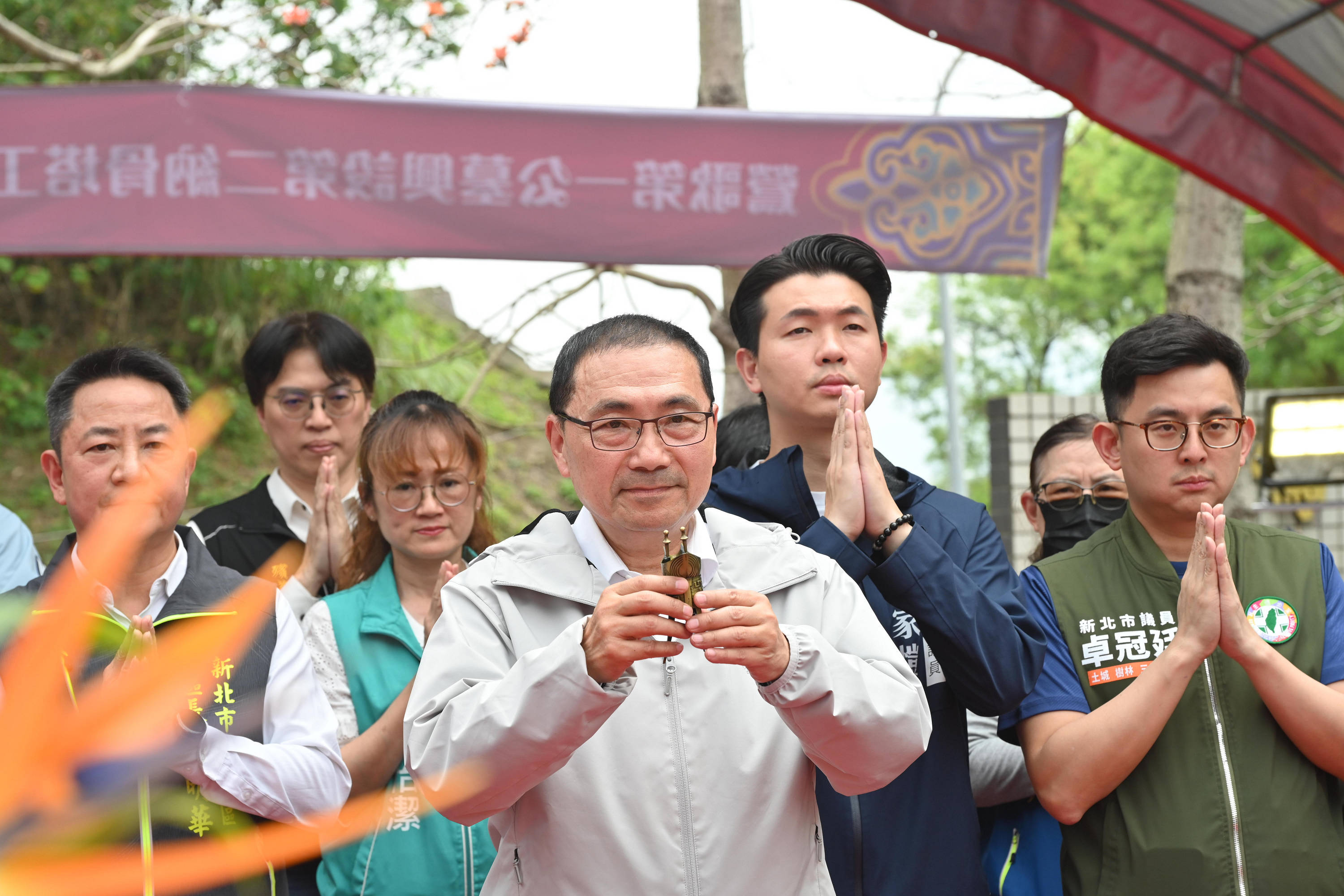 「鶯歌第一公墓興設第二納骨塔工程」祈福動土典禮