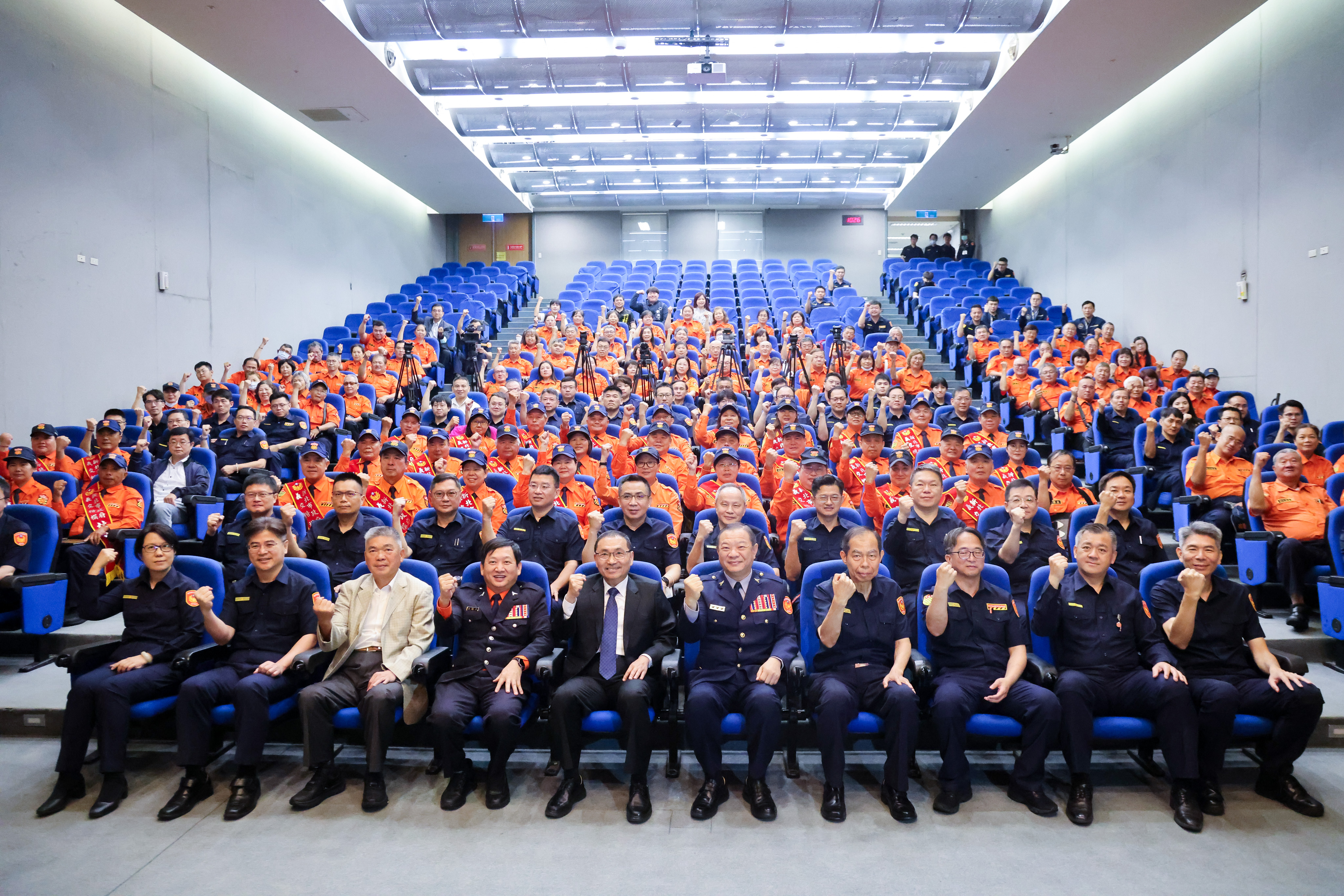 侯友宜感謝新北市1,191位義交同仁，共同守護民眾安全。