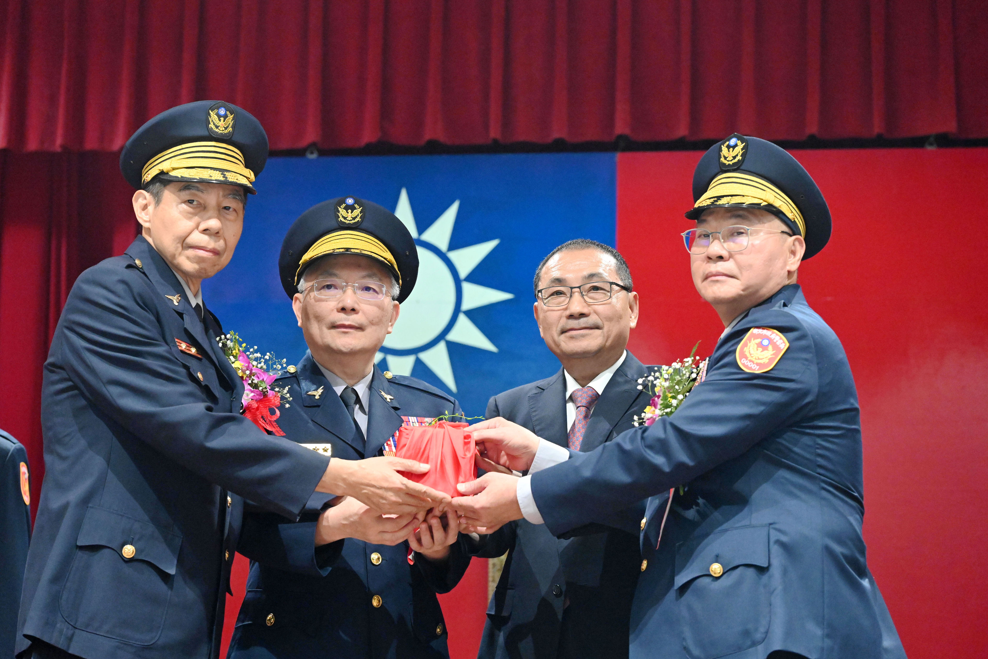 新北市政府警察局卸、新任局長、分局長、大隊長聯合布達交接典禮