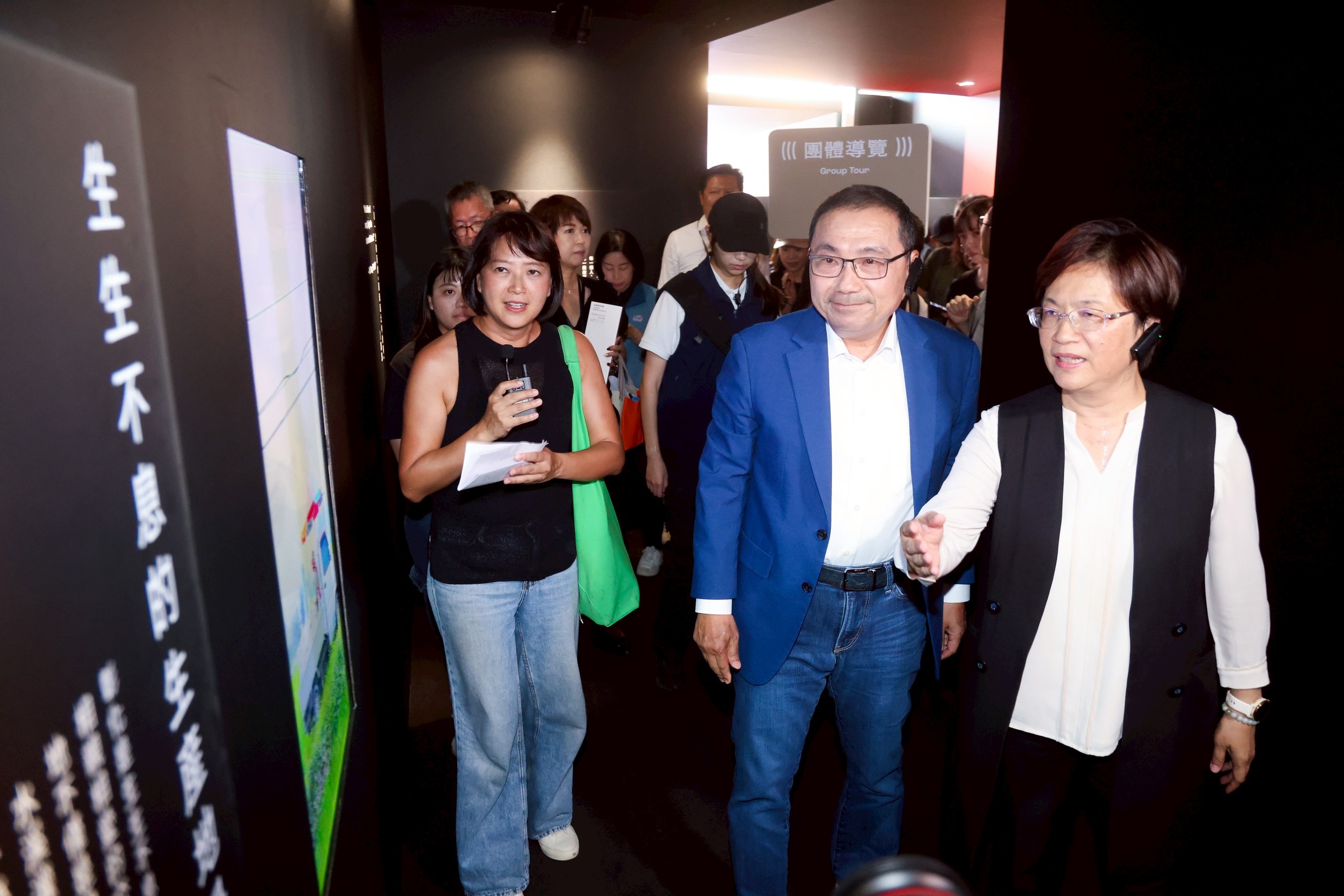 2025台灣設計展10月10日至10月26日在彰化盛大登場，侯友宜今（16）日率市府團隊至彰化參觀展覽。