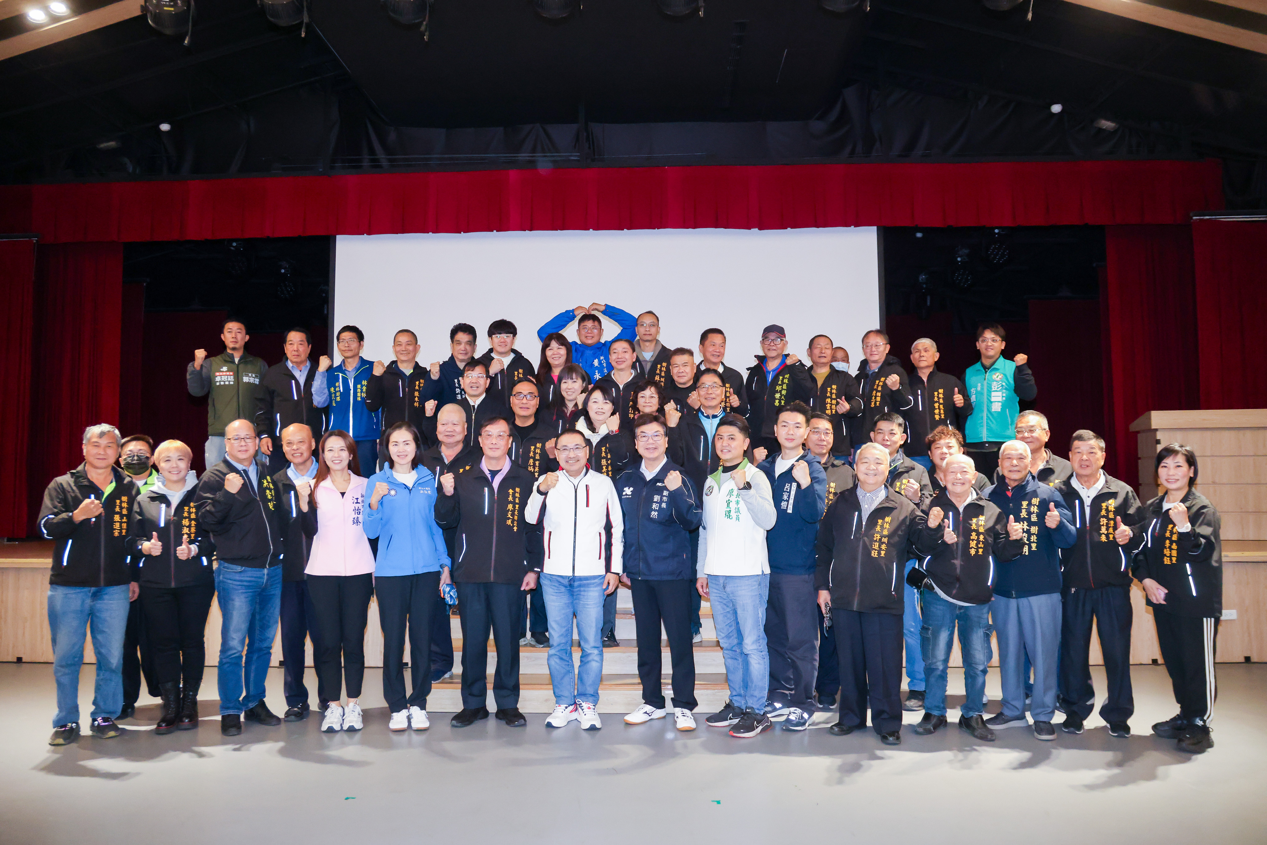  侯友宜感謝里長在第一線服務市民，讓市府團隊即時接收民意。