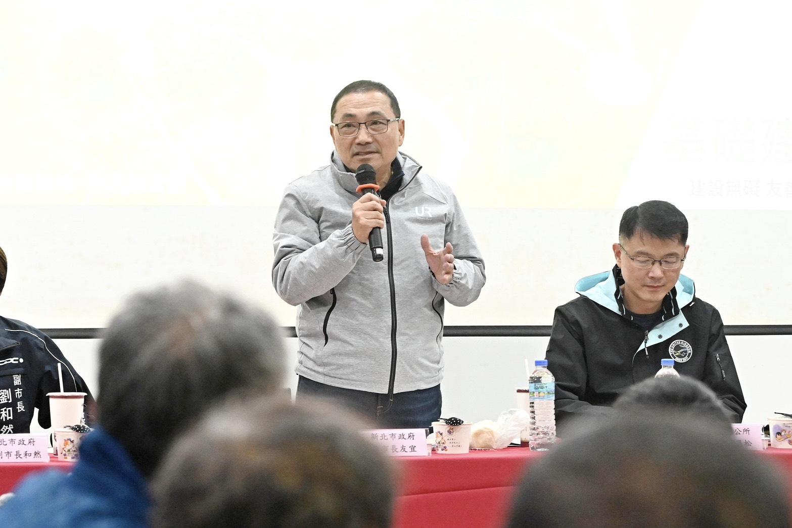 侯友宜今（27）日主持金山區115年行動治理座談會。