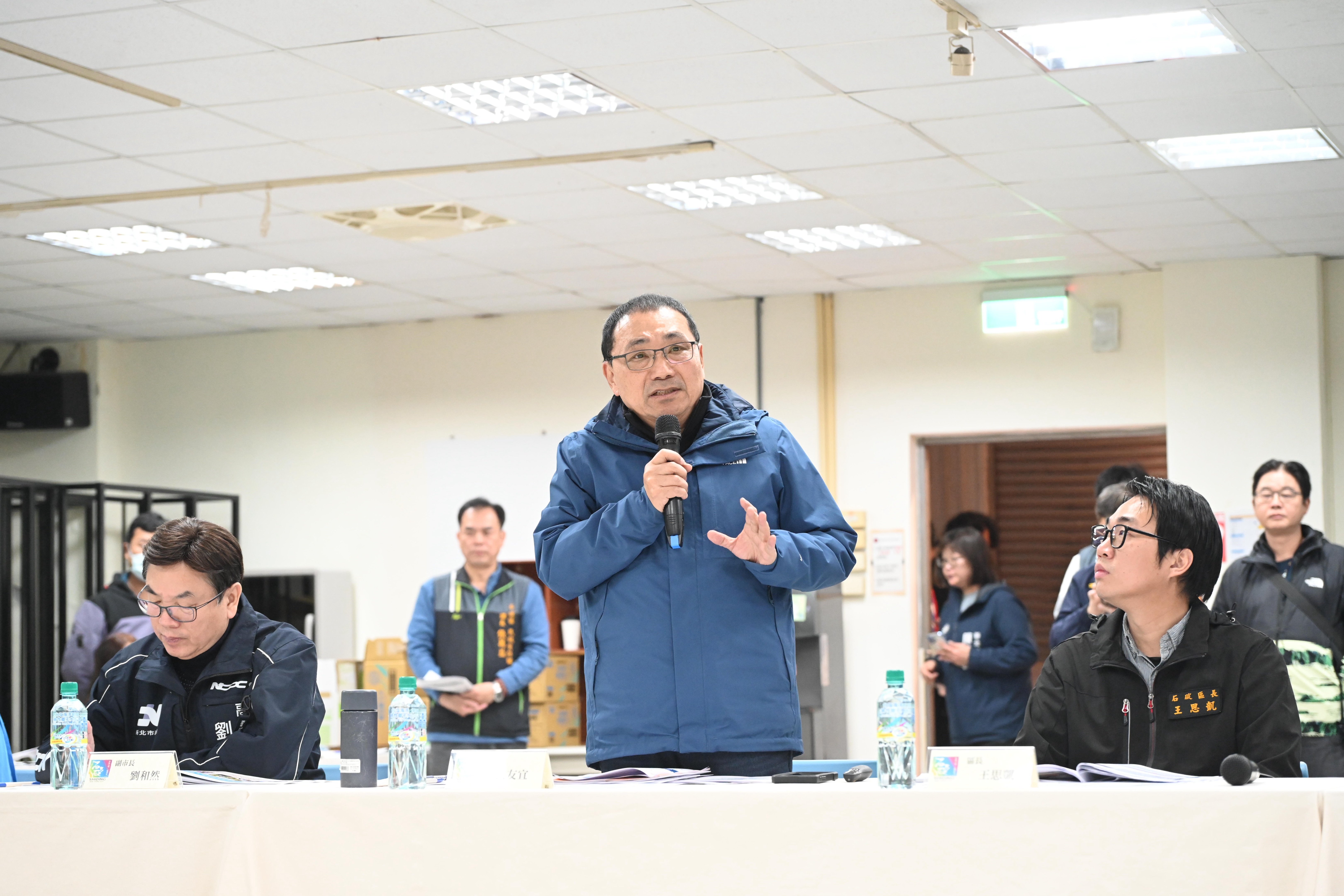 侯友宜市長今(10)日率領市府團隊深入石碇及坪林，啟動行動治理座談，傾聽在地心聲。