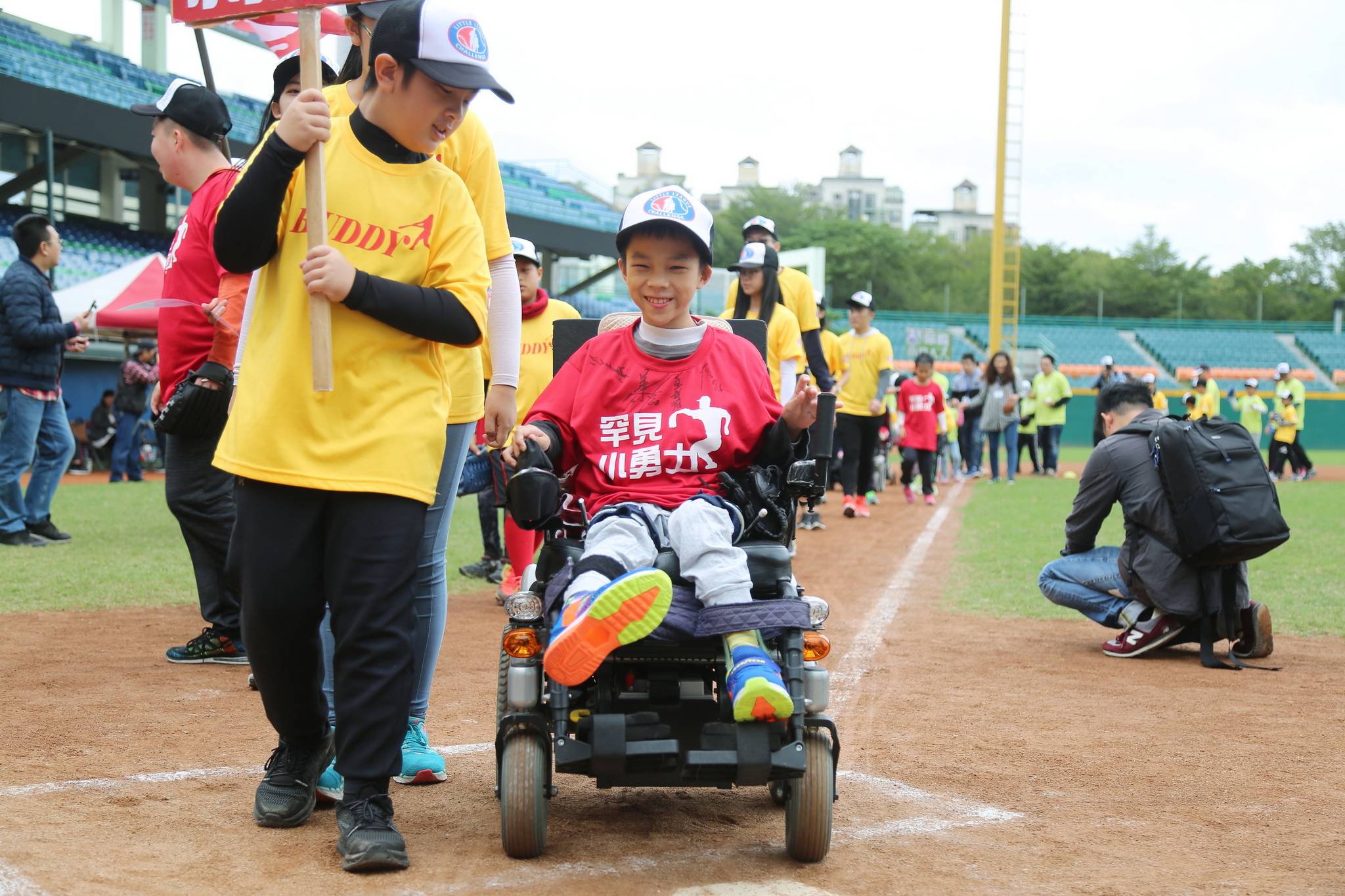 2018LLB挑戰者盃身障兒童公益棒球賽，讓身障兒童享受棒球樂趣開啟人生無限可能