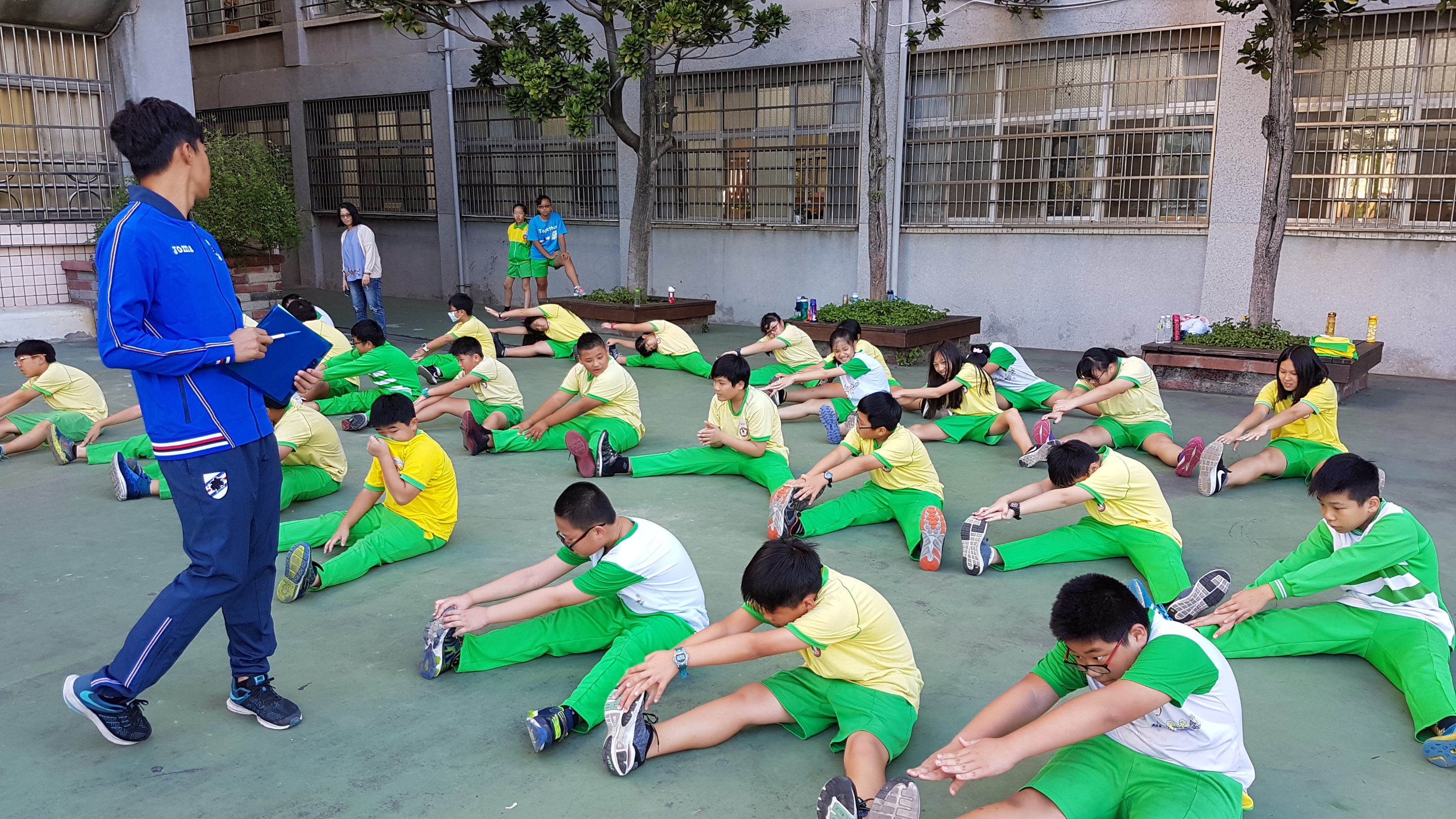 成功國小健康活力班，協助學童透過運動與飲食保持健康.
