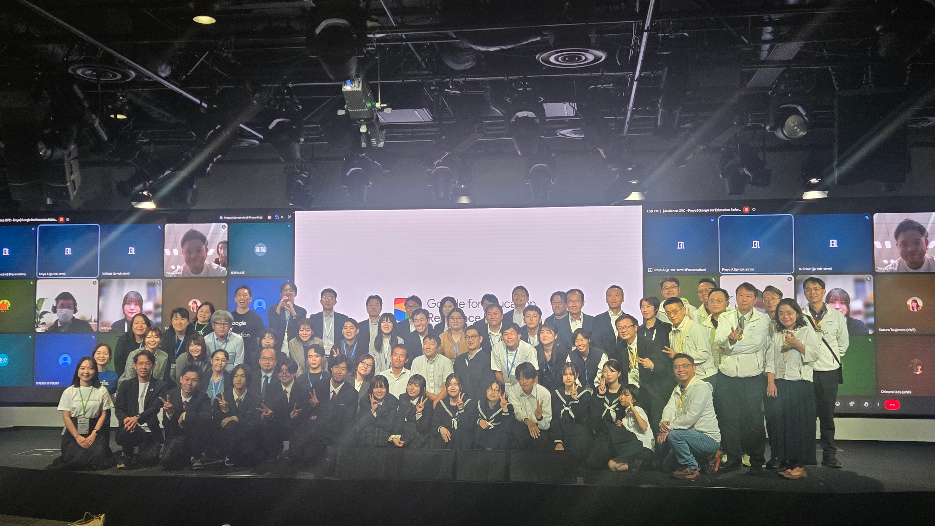 新北市教育局長張明文受邀於Google東京分享新北AI教育推動成果，並與全體與會者合影。.jpg